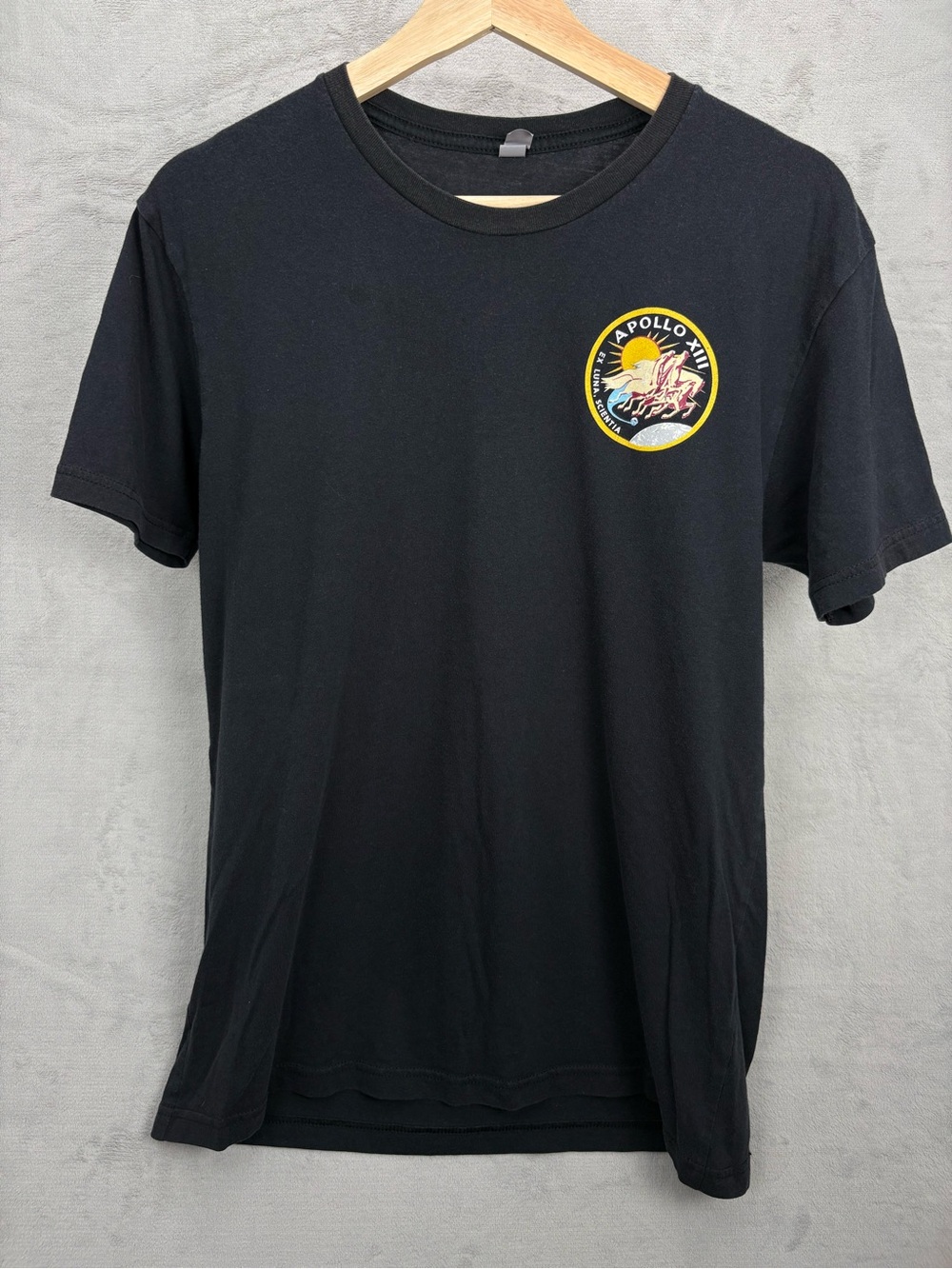 Apollo 13 50 Year Anniversary NASA Space Graphic Tee Mens Medium
